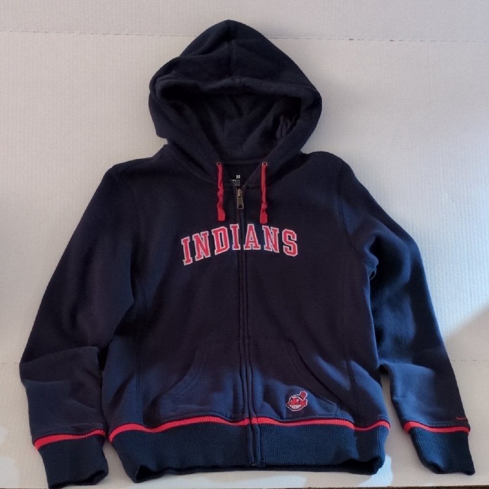 Cleveland Indians Navy Blue Hoodie